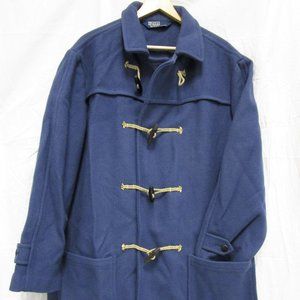 Men's Polo Wool Coat Jacket